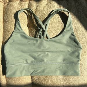 Lululemon light green sports bra!